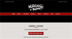Desktop Screenshot of murdernmayhem.com